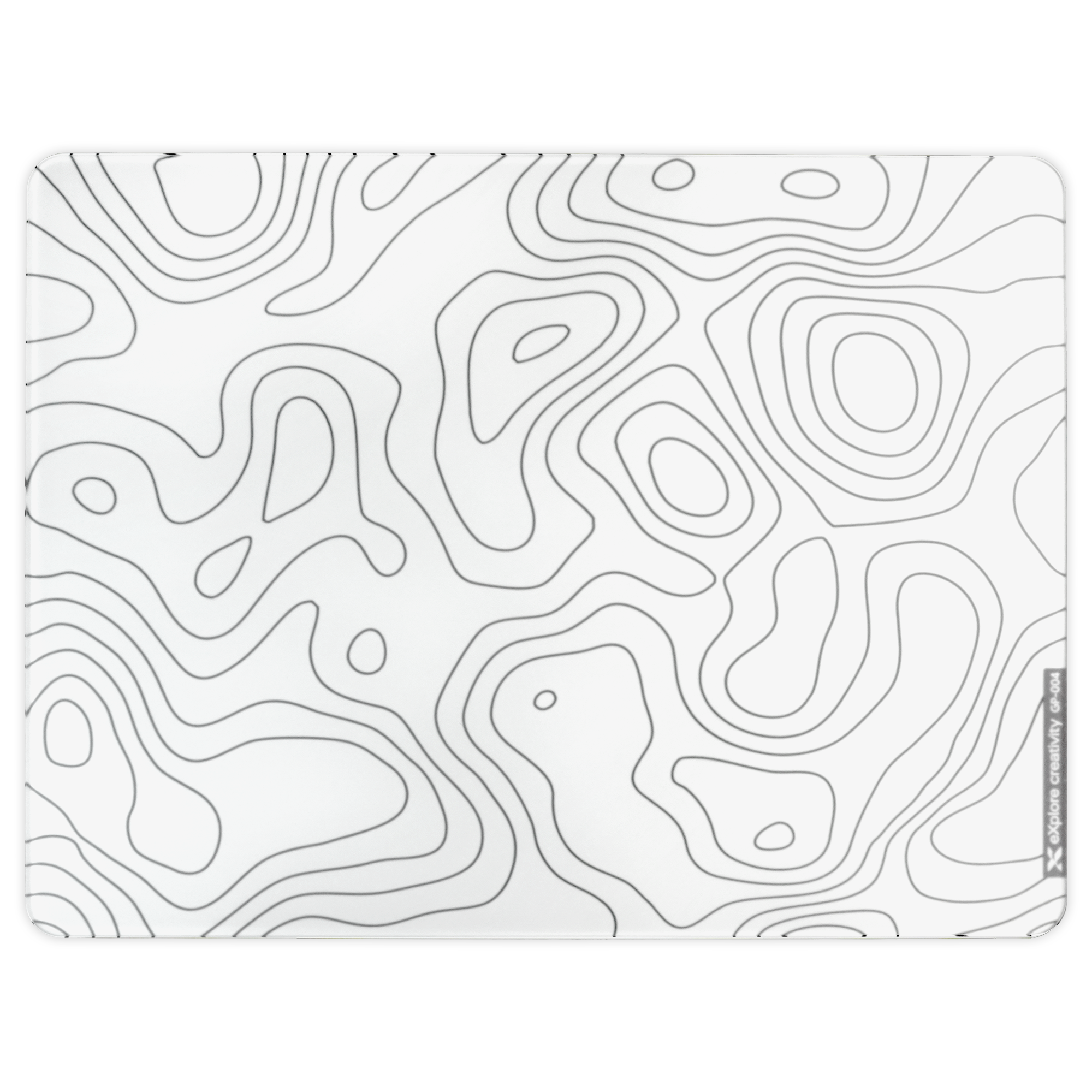 XVX Tempered Glass Mouse Pad for FPS Gaming