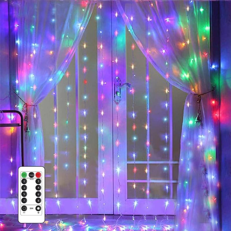 USB Powered LED String Light, 1 Count RGB Color Changing LED String Light with 8 Lighting Modes, Decorative LED Lights for Bedroom Garden Party Wedding, Ambient Lights, Halloween Decorations 2024