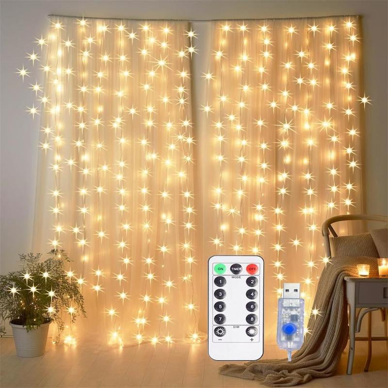 USB Powered LED String Light, 1 Count RGB Color Changing LED String Light with 8 Lighting Modes, Decorative LED Lights for Bedroom Garden Party Wedding, Ambient Lights, Halloween Decorations 2024